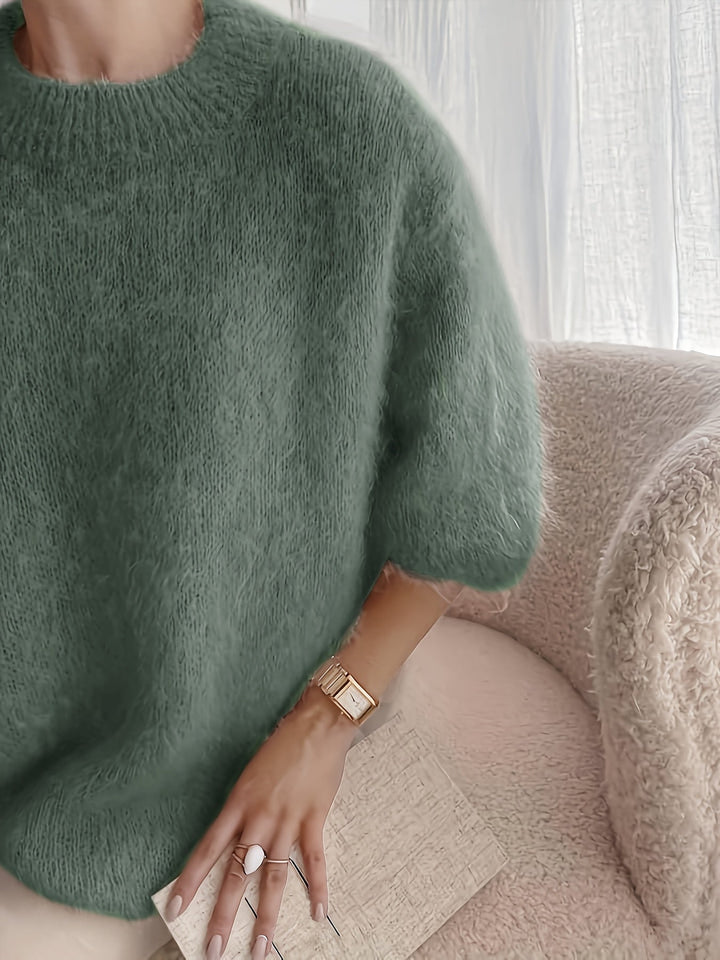 EMBER | SOLID COLOR CREW NECK JUMPER