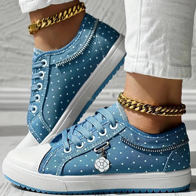 Cara | Elegant Floral Print Sneakers