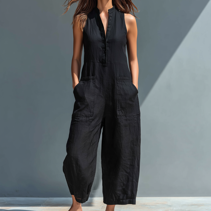 Gloria - Elegant Sleeveless Jumpsuit
