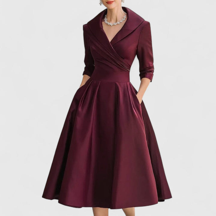 Marley Quinn - Elegant Midi Dress