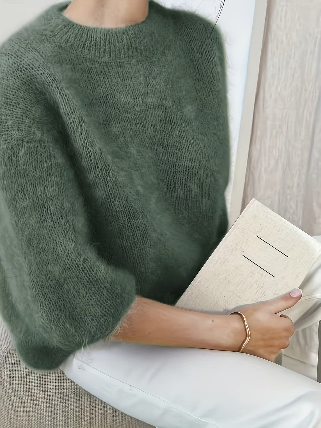 EMBER | SOLID COLOR CREW NECK JUMPER