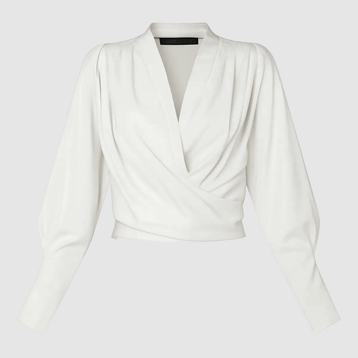 Thalassa | Women's Wrap V-Neck Blouse