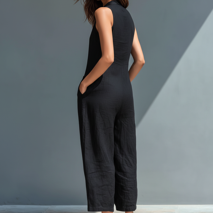 Gloria - Elegant Sleeveless Jumpsuit