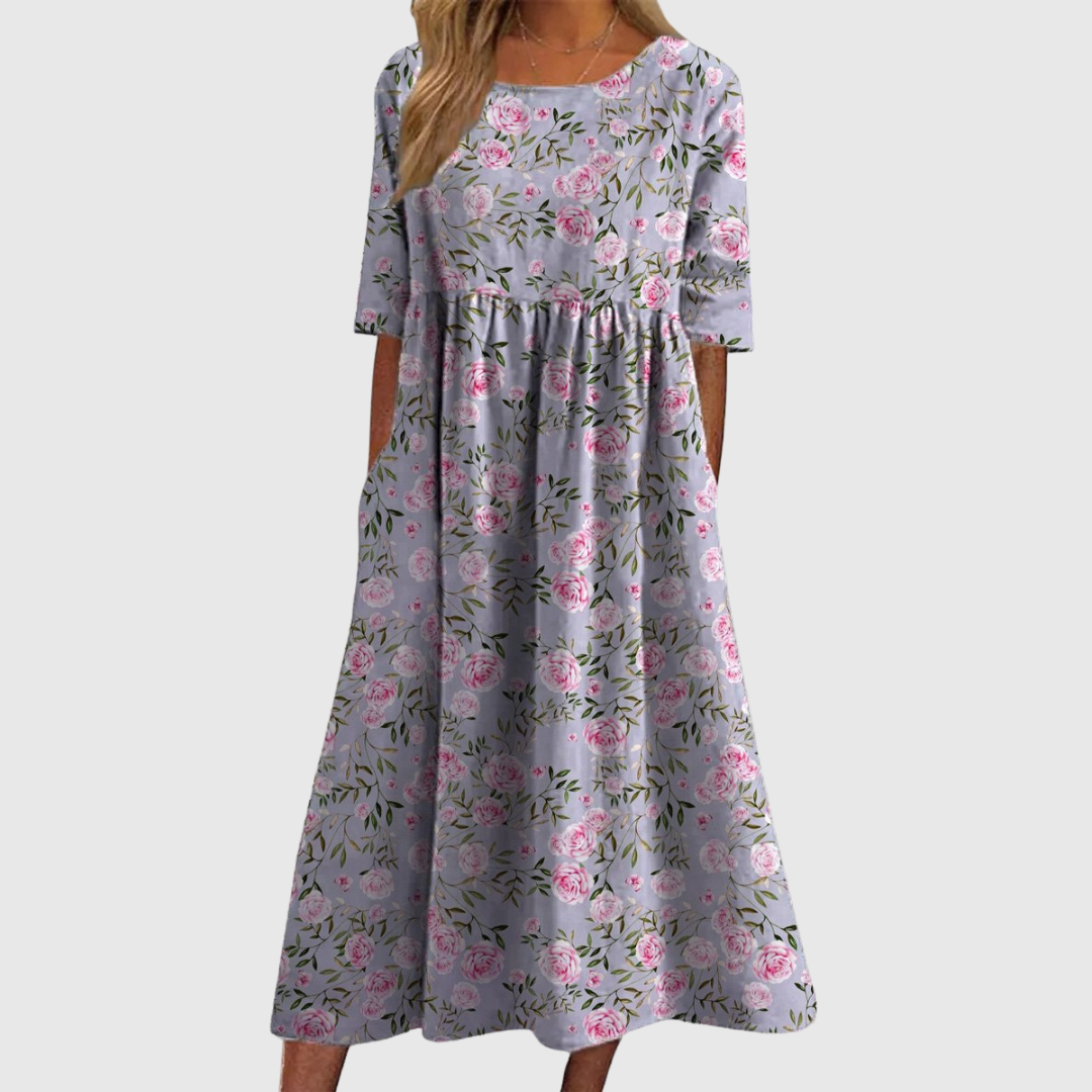 CLARA | RELAXED MIDI DRESS