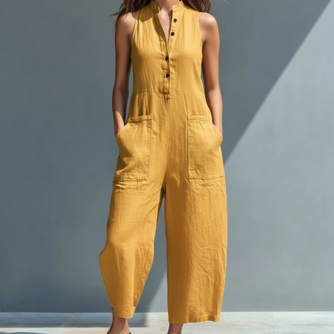 Gloria - Elegant Sleeveless Jumpsuit