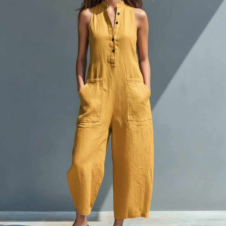 Gloria - Elegant Sleeveless Jumpsuit