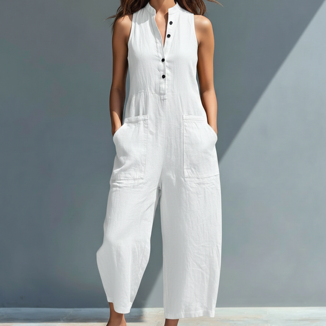 Gloria - Elegant Sleeveless Jumpsuit