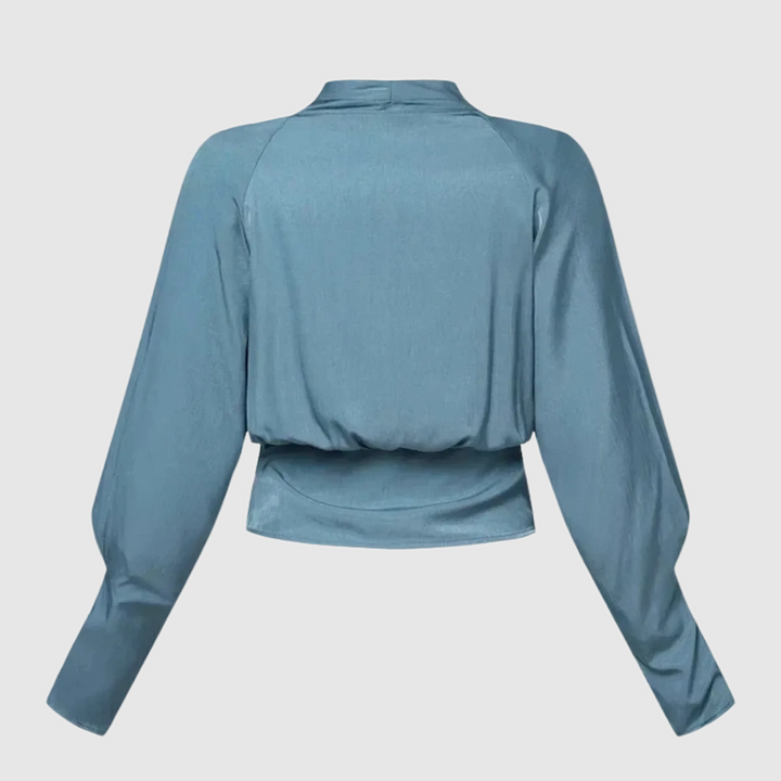 Thalassa | Women's Wrap V-Neck Blouse