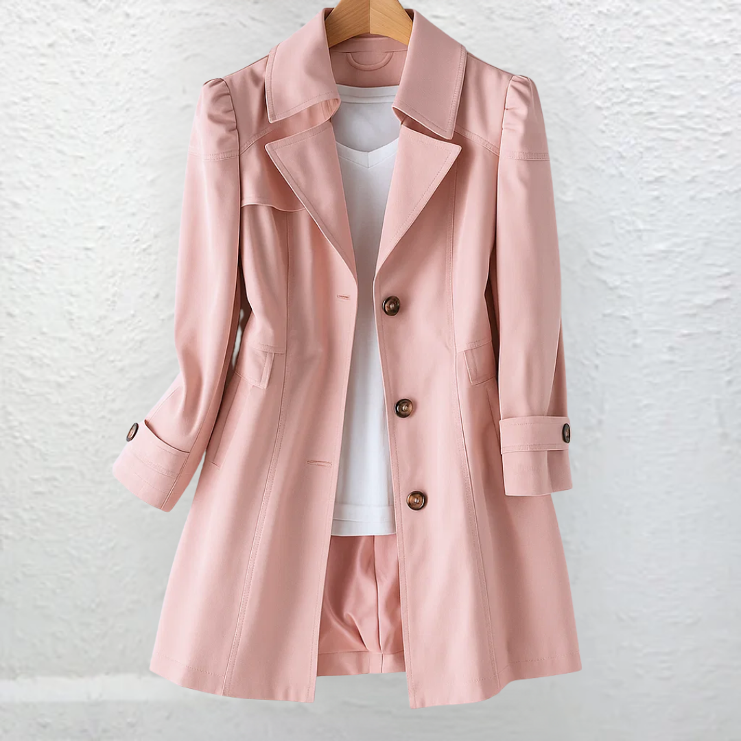 Aimee - Classic Vintage Trench Coat