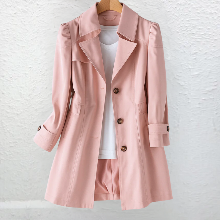 Aimee - Classic Vintage Trench Coat