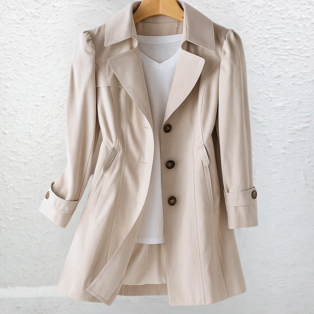 Aimee - Classic Vintage Trench Coat