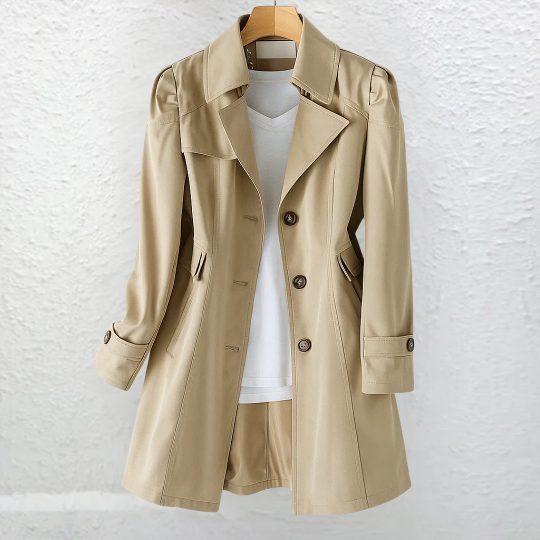 Aimee - Classic Vintage Trench Coat
