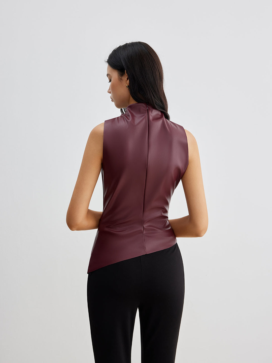 Stella | Women’s Summer Sleeveless Chic High Neck Top
