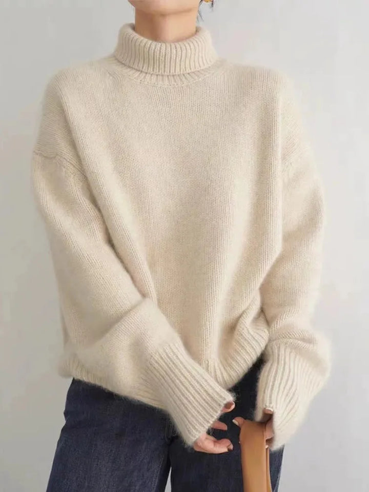 ISABOLL | CASHMERE HIGH-NECK JUMPER