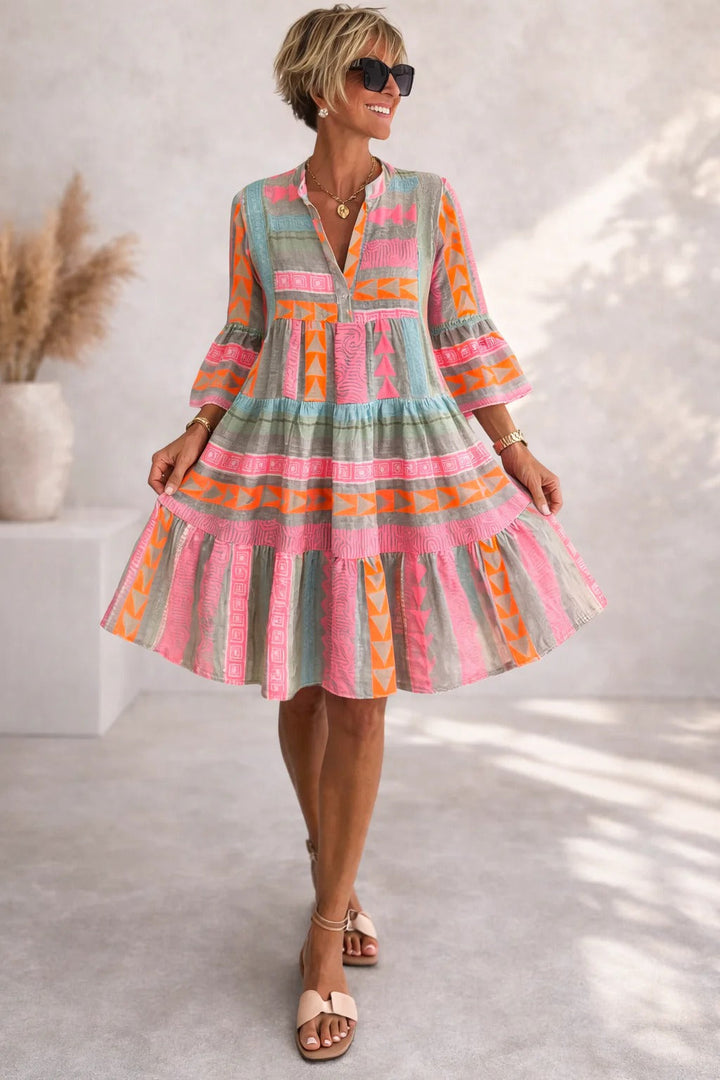 Aurabelle Timeless Vintage Grace Midi Dress