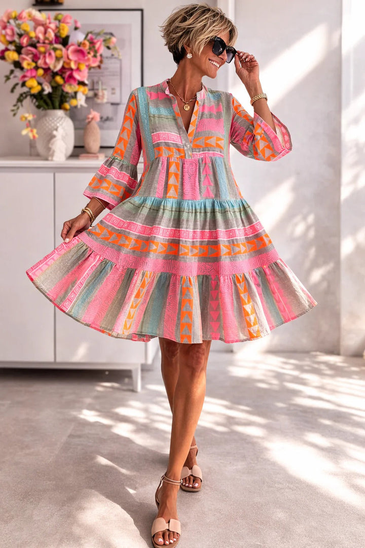 Aurabelle Timeless Vintage Grace Midi Dress