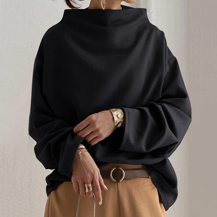 Bella | Women High-Neck Long Sleeve Top