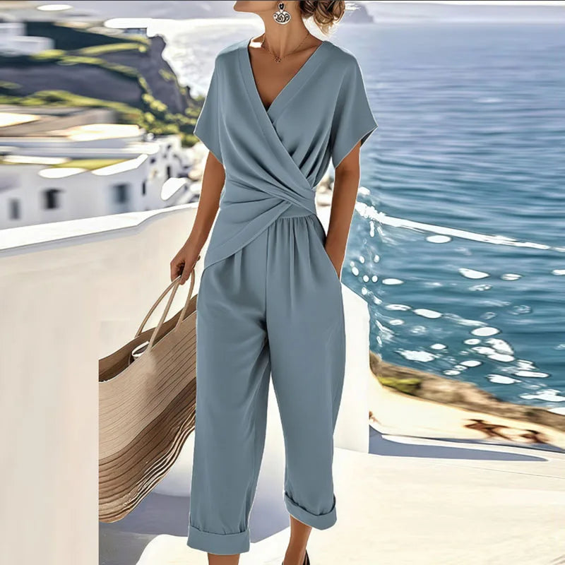 Emily - Elegant Two-Piece Summer Set