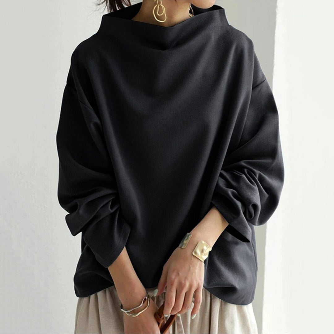 Bella | Women High-Neck Long Sleeve Top