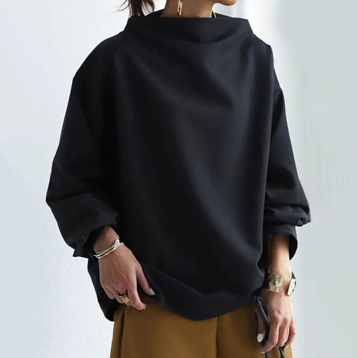 Bella | Women High-Neck Long Sleeve Top