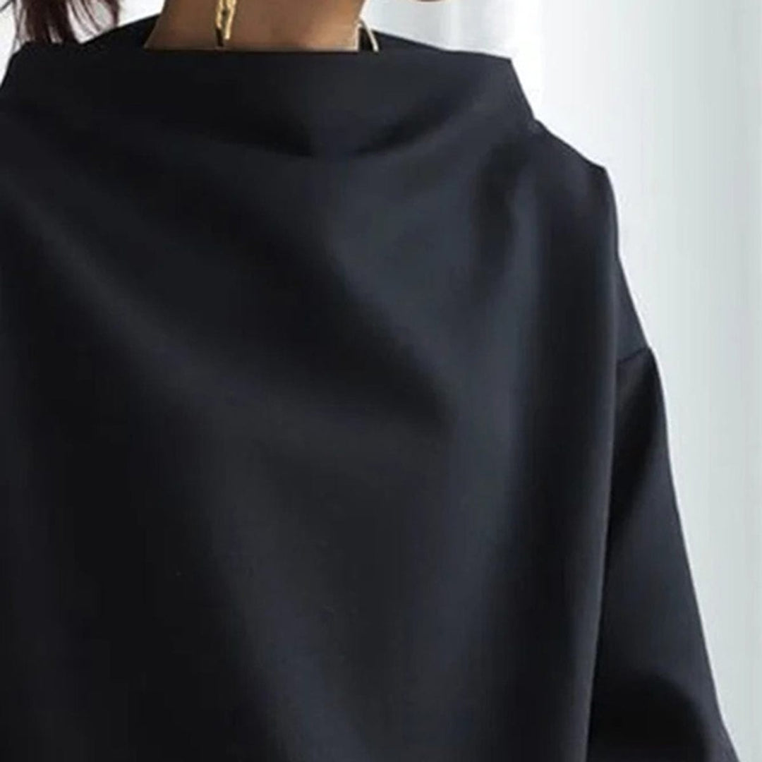 Bella | Women High-Neck Long Sleeve Top