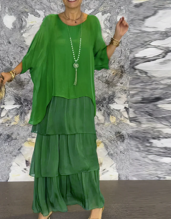 Bonnie - Elegant Flowing Maxi Dress