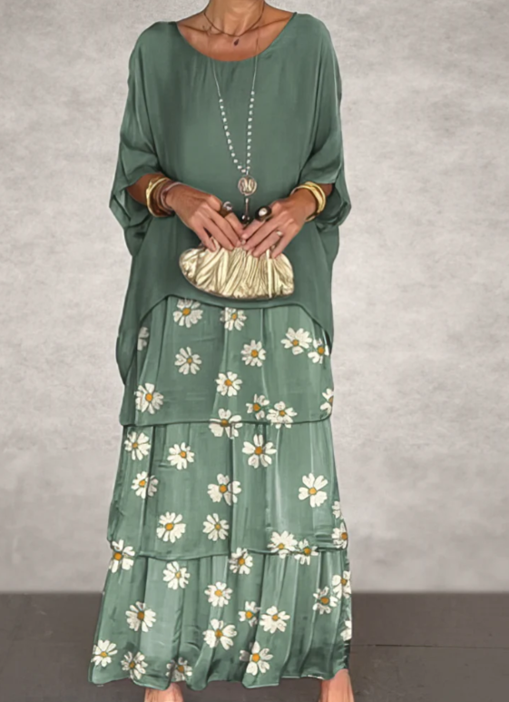 Bonnie - Elegant Flowing Maxi Dress