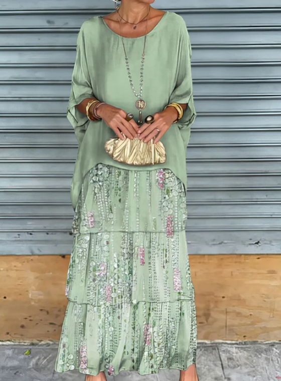 Bonnie - Elegant Flowing Maxi Dress