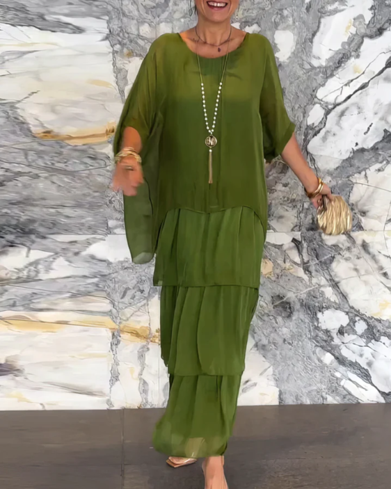 Bonnie - Elegant Flowing Maxi Dress