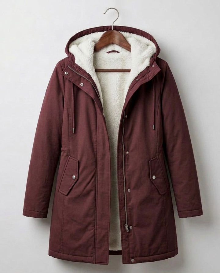Harriet | Cosy Hooded Weatherproof Coat