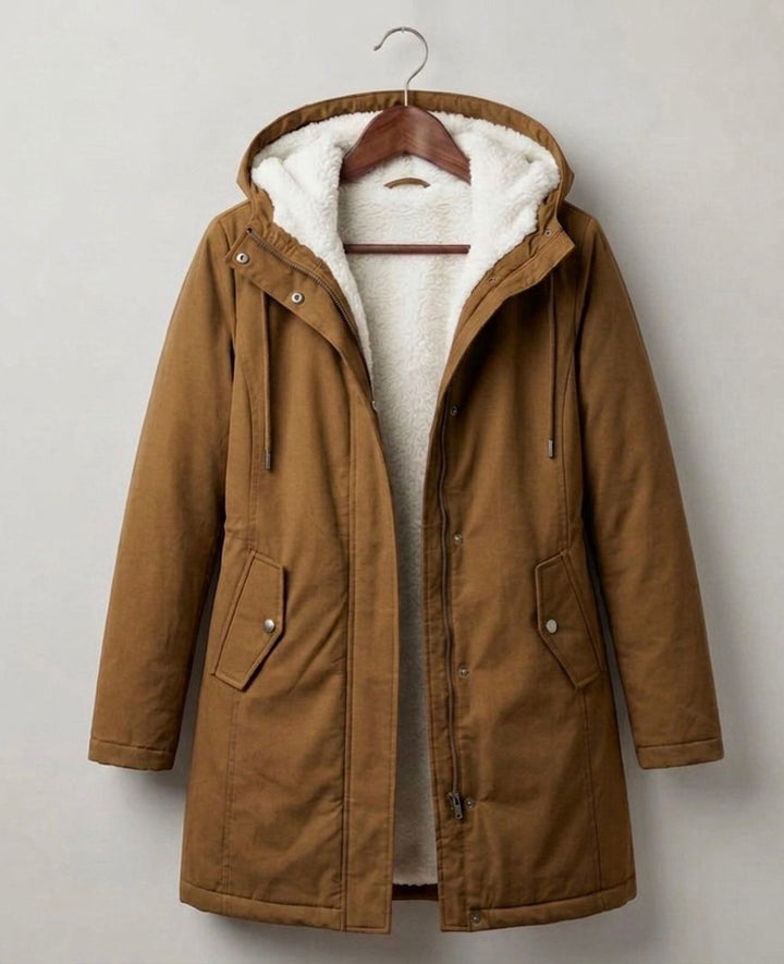Constance | Cosy Hooded Weatherproof Coat