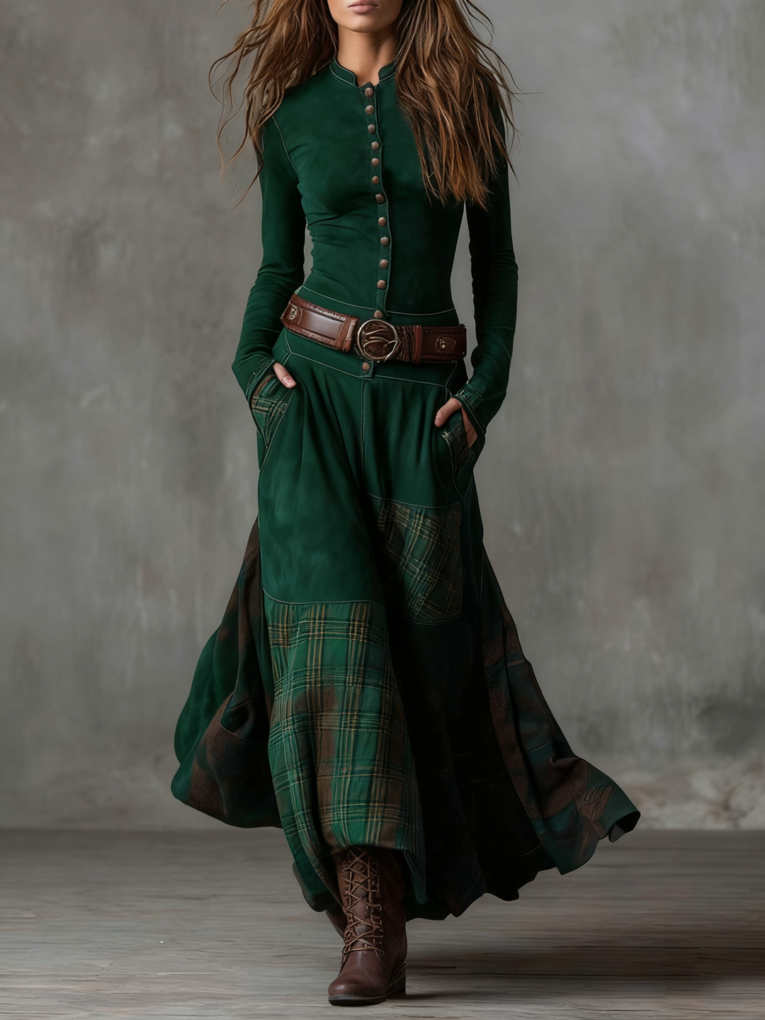 Emily | Belted Dress