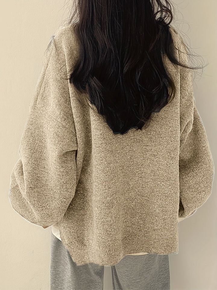 EVERLIGHT | SPLIT DETAIL CASUAL JUMPER