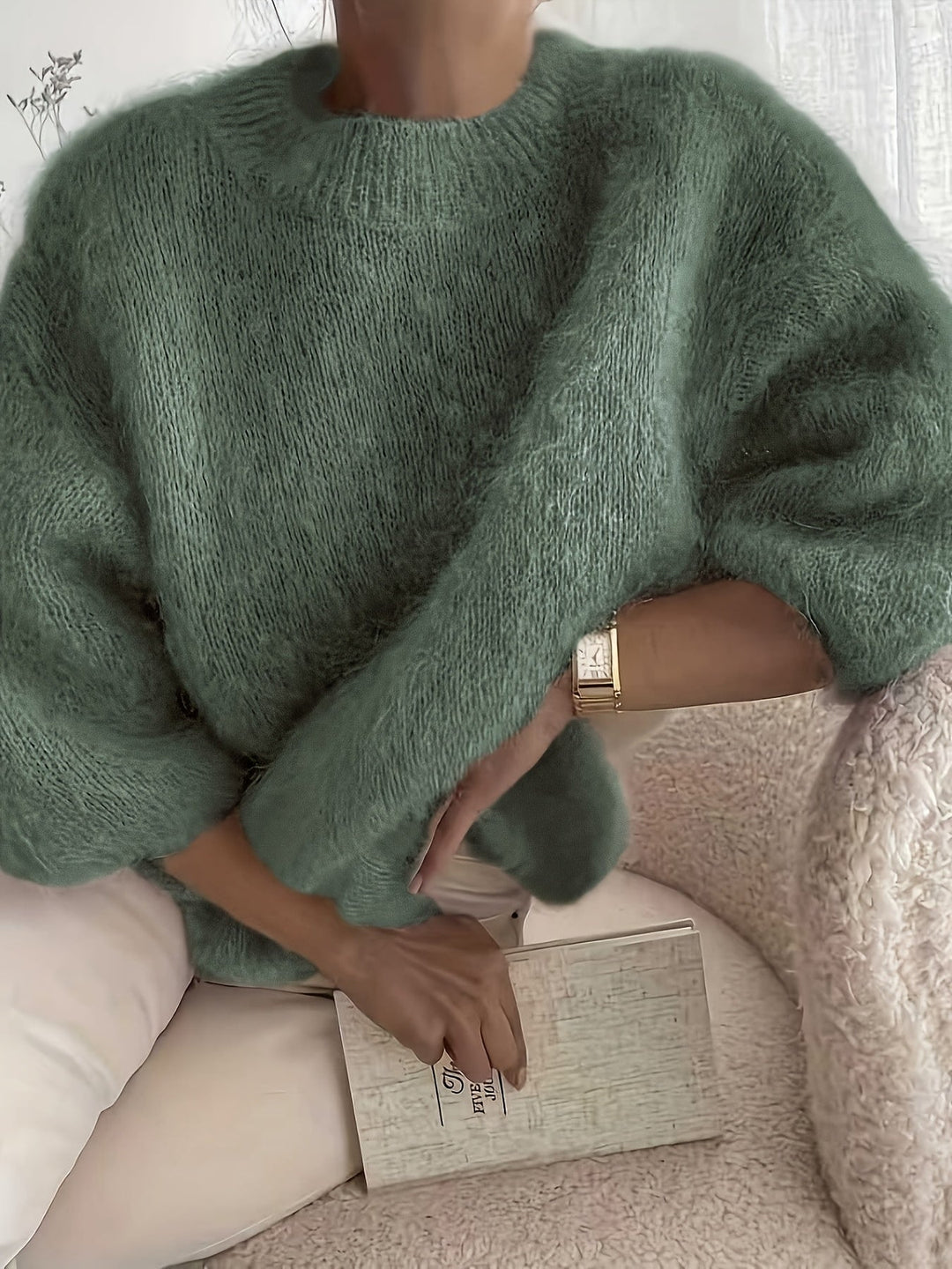EMBER | SOLID COLOR CREW NECK JUMPER