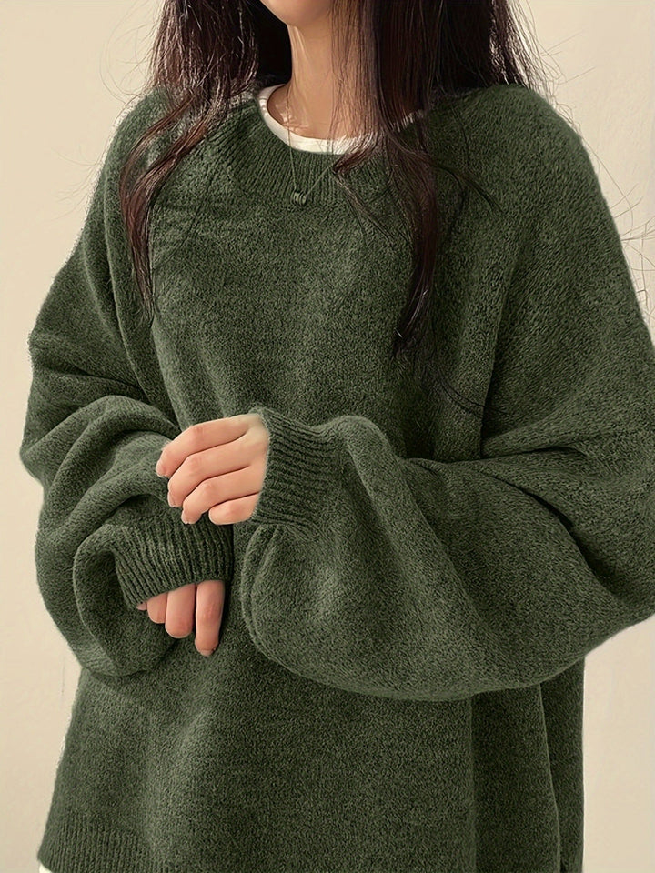 EVERLIGHT | SPLIT DETAIL CASUAL JUMPER