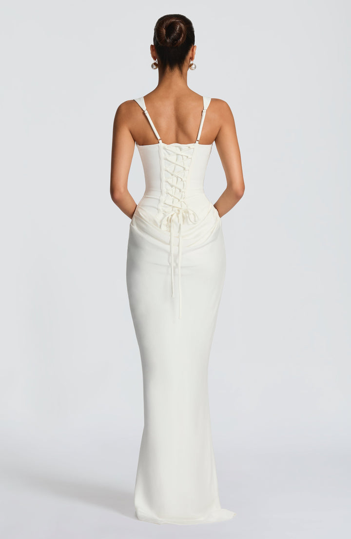 Leonor | Square Neck Maxi Dress