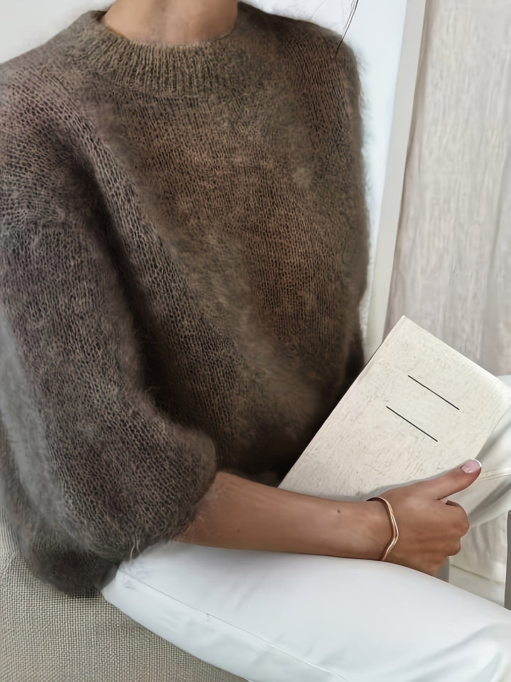 EMBER | SOLID COLOR CREW NECK JUMPER